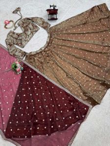 🆕️🆕️Jimmy Choo Lehenga With Blouse And Dupatta