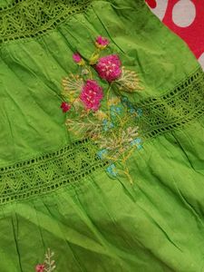 Kids Frock - Embroidered