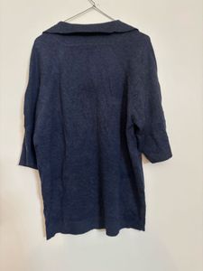 Knitted Polo Top For Women