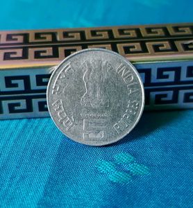 First War of Independence Coin 5 Rupees FSS, Rare