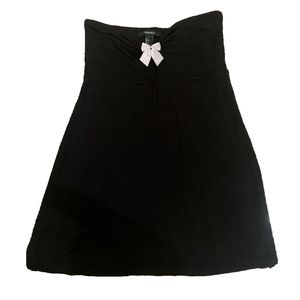 Forever 21 Black Bow Dress