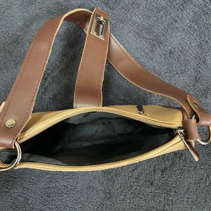 Faux leather Baguette Bag