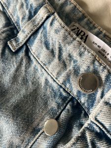 Zara Ripped mom Jeans
