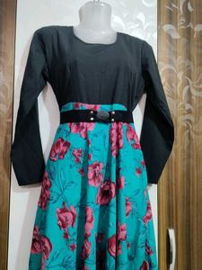 Floral Print Maxi Dress