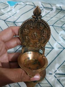 Vintage Astalakshmi And Ganesh Diya.... Hand Made