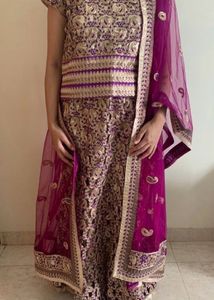 Beautiful Purple Lehenga