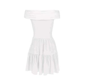 Newme White Off Shoulder Dress