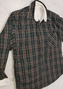 Apple Cut Checked Shirt