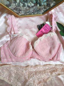 Pink Lingerie Set - New with Tag