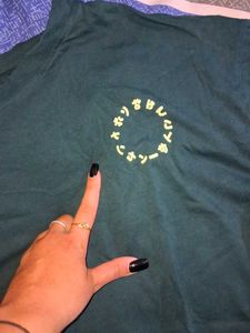 The Crazy Ride Green Tee