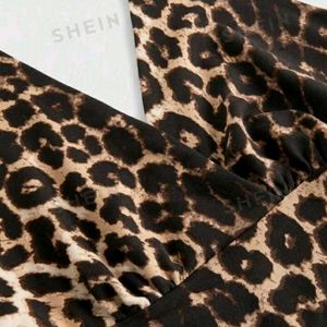 PRICE DROP Y2k Leopard Print Halter Top