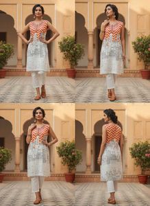 W Printed Kurta