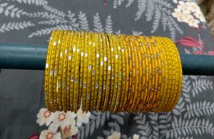 Yellow Bangle Set