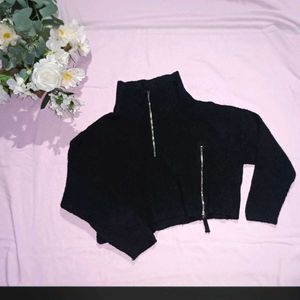 Knit Cropped Pullover