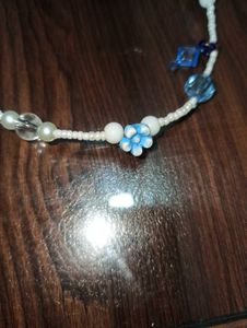 Blue Beaded Necklace