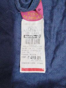 Stylish Blue Tunic Top