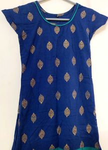 Neavy Blue Short Kurti/Kurta