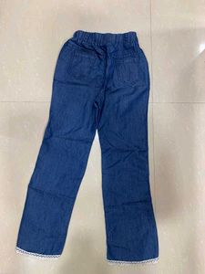 flared or bell-bottom style jeans
