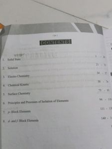 Chemistry Textbook Advisor Class -12, Part -1,2