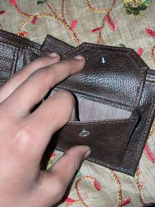 Brown Leather Wallet