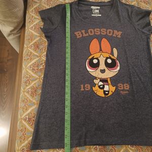 Powerpuff Girls Blossom Tee blue black