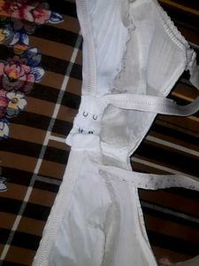 White Padded Bra