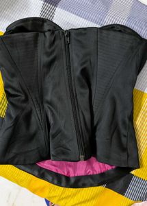 Chic Black Corset Top