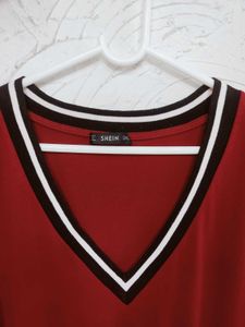 Shein Smart V-neck T-shirt for Women