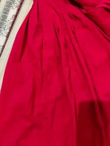 Pink &amp; Gold Embellished Dupatta