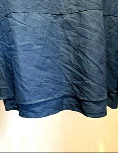 Beautiful Navy Bell Sleeve Top