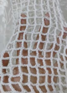 Crochet Mesh Sleeves