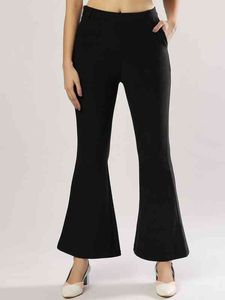 Black Flared Pants
