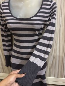 Striped Bodycon Dress