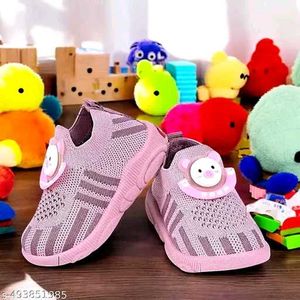 Attractive Colour Kids Knitted Slip-on Music Shoes