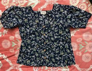 Floral Print Top