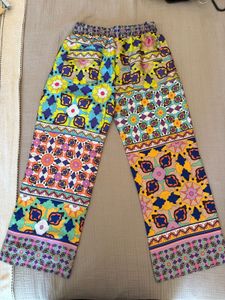 Zara Printed Palazzo Pants