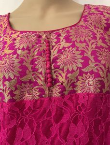 Women Flair Dress Rose
