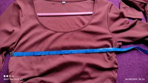 Red Long Sleeve Top