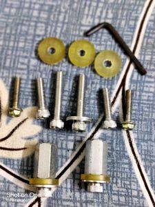 Zana Engine Guard Screws Bolts