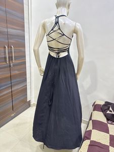 Elegant Halter Neck Maxi Dress