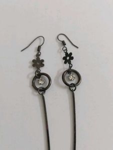 Black Dangle Earrings