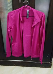 Pink Activewear Jacket - L Size - New