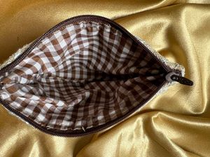 Elegant Lace &amp; Gold Purse