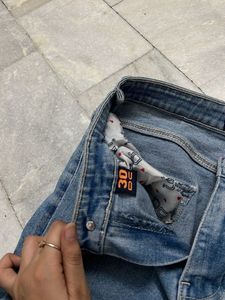 Wide Leg Cargo Jeans