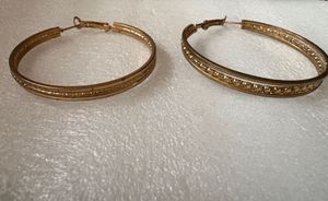Pearl Hoop Earrings