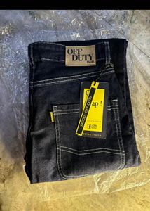 Off Duty Dark Wash Denim Jeans
