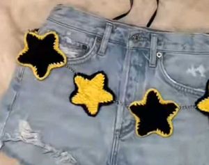 Crochet Star belt