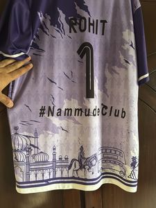 Mens Graphic Print Jersey Size L