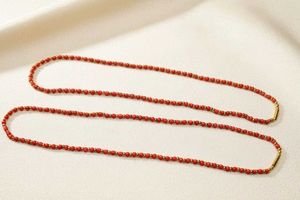 Red Beaded Necklace