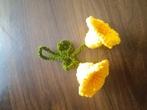 Sale‼️Crochet Flower Keychain